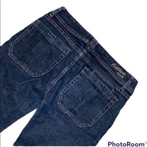 Y2K BUBBLEGUM Denim Bermuda Jeans 11/12